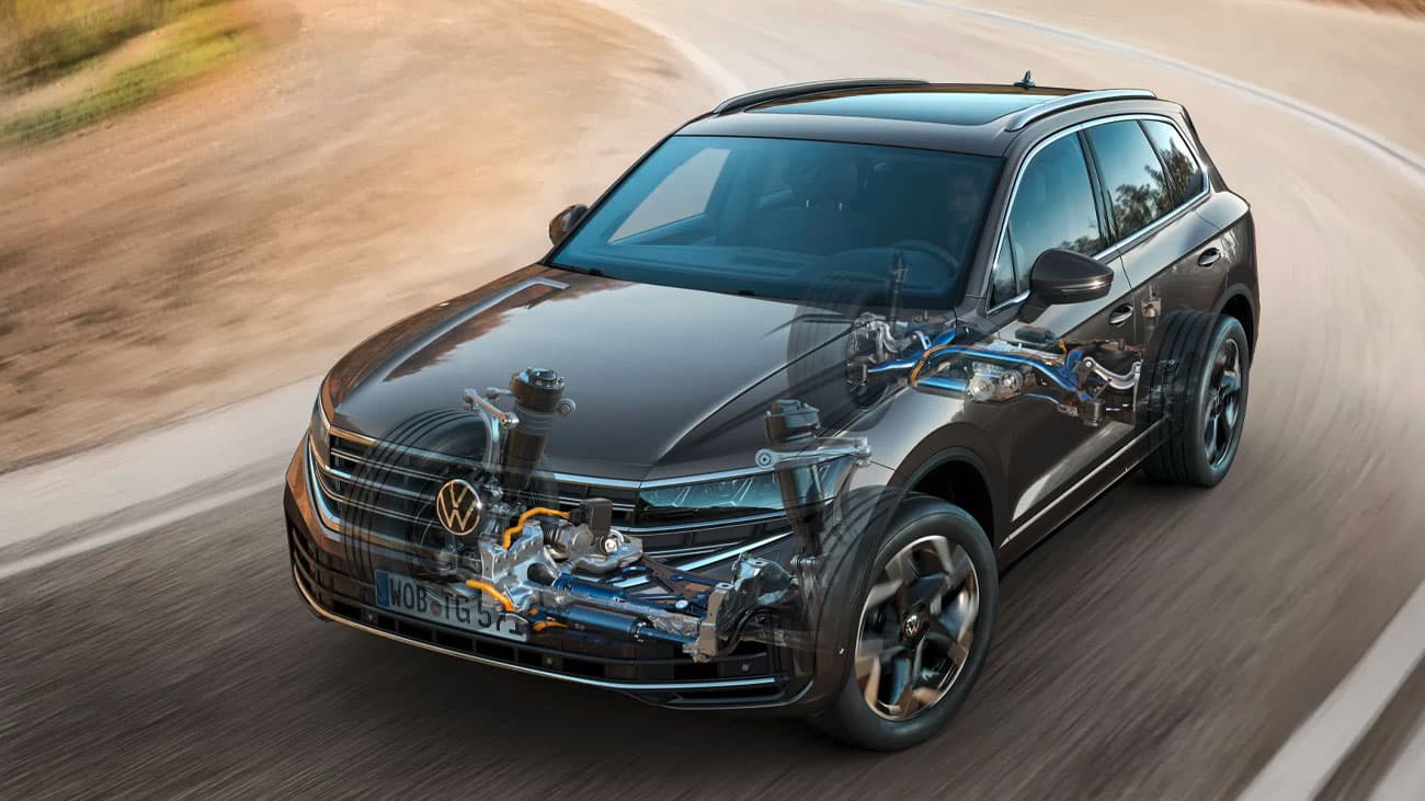 Hệ thống dẫn động 4Motion. All wheel drive system